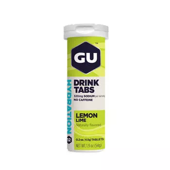 Таблетки для напитка GU Energy Hydration - Лимонно-лаймовый - туба 12 таблеток Gu Energy