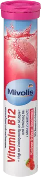 Таблетки шипучие с витамином В12 20 штук по 82 г. Mivolis
