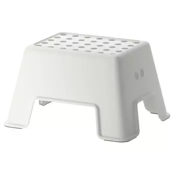 Табурет BOLMEN IKEA, белый