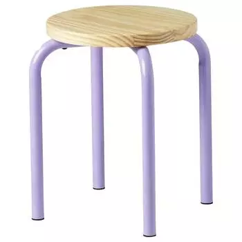 Табурет Ikea Domsten, сиреневый