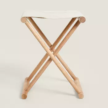 Табурет складной Zara Home Linen Ash