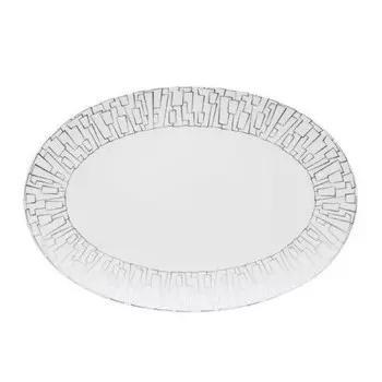 TAC 02 Skin Platinum тарелка 34 см Rosenthal studio-line, белый
