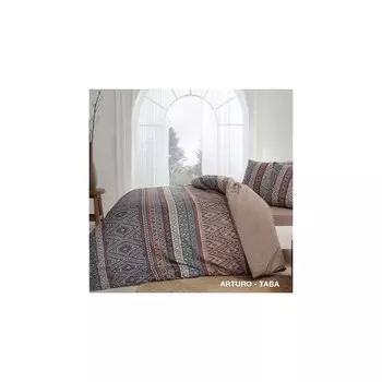 Tac Arturo Brown Ranforce Комплект постельного белья королевского размера