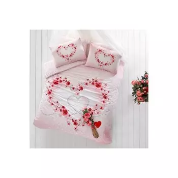 Tac Beautiful Комплект постельного белья Розовый