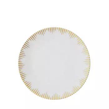TAC Festive Celebration Тарелка для завтрака 22 см Rosenthal studio-line, белое золото