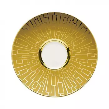 TAC Gropius - Skin Gold Чайное/комбинированное блюдце 16 см Rosenthal studio-line, золото