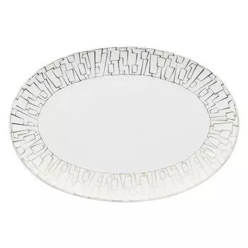 TAC Gropius - Тарелка Skin Gold 38x26 см Rosenthal studio-line, золото