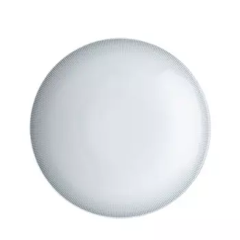 TAC Sensual Comfort Синяя тарелка суповая 24 см Rosenthal studio-line, белый синий