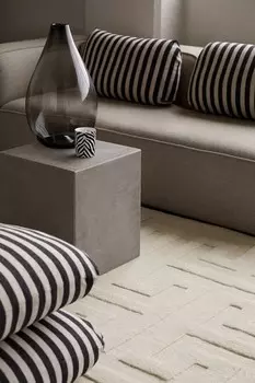 Тафтинговый шерстяной ковер H&M, 170x240 см, бежевый