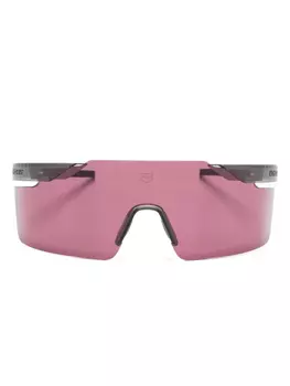 TAG Heuer солнцезащитные очки-маска, серый