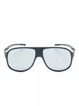 TAG Heuer солнцезащитные очки-пилоты, синий