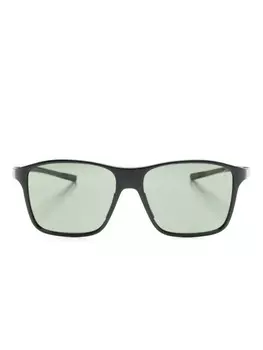 TAG Heuer солнцезащитные очки в квадратной оправе, черный