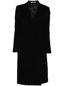 Tagliatore двубортное пальто, черный