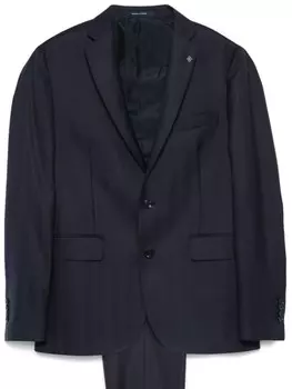 Tagliatore костюм из вирджинской шерсти, синий