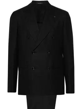 Tagliatore костюм с двубортным пиджаком, серый