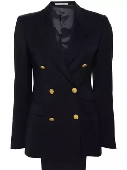 Tagliatore костюм с двубортным пиджаком, синий