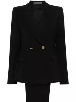Tagliatore костюм T-Albar с двубортным пиджаком, черный