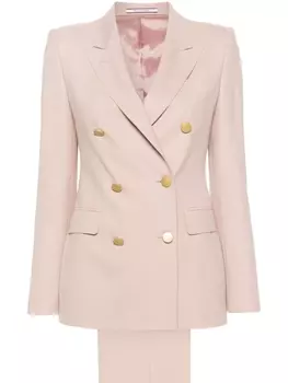 Tagliatore костюм T-Parigi с двубортным пиджаком, розовый