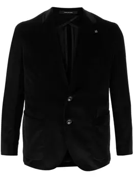 Tagliatore однобортный пиджак строгого кроя, черный