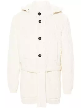 Tagliatore вязаный кардиган, белый