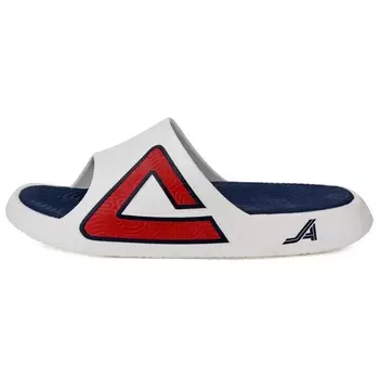 Tai Ji1.0 Шлепанцы мужские бежевые/темно-синие Peak