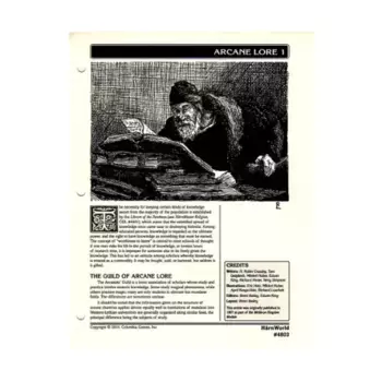 Тайные знания, Harn - Magic & Religion