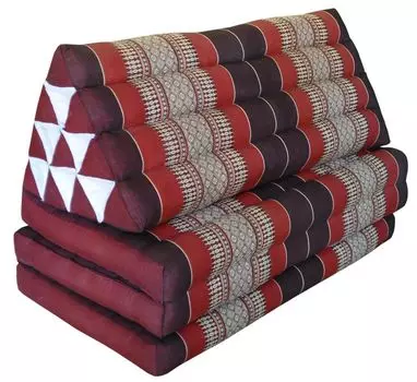 Тайская подушка - красный/винно-красный (82318) wilai