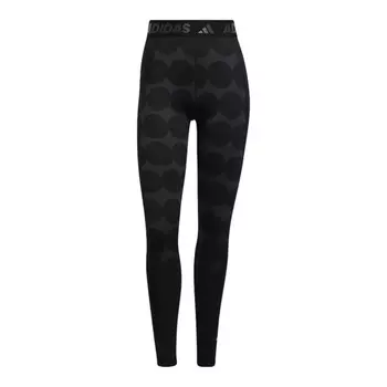 Тайтсы Adidas Marimekko Techfit Long, черный
