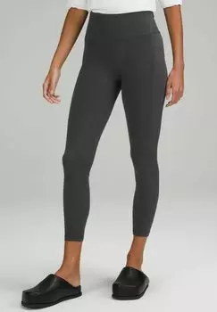 Тайтсы Align High-Rise С Карманами 64См lululemon, цвет graphite grey