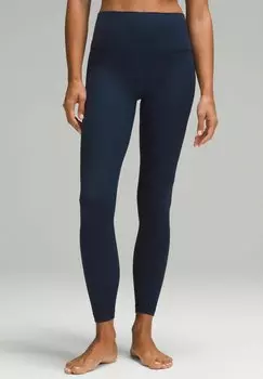 Тайтсы Align Ribbed High-Rise 71Cm lululemon, цвет true navy