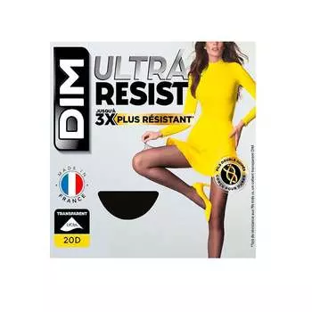 Тайтсы Dim Paris Ultra Resist 20 Deniers, желтый
