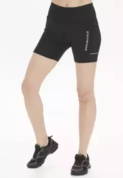 Тайтсы для бега ENDURANCE "Energy", изготовленные из экологически чистого переработанного материала, черный