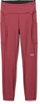 Тайтсы для бега Swiftland 7/8 — женские REI Co-op, красный