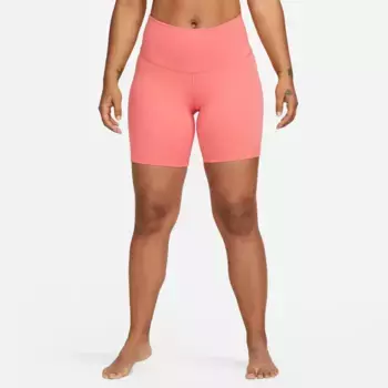 Тайтсы для тренинга Nike "ЖЕНСКИЕ ШОРТЫ ДЛЯ ЙОГИ С ВЫСОКОЙ ПОСАДКОЙ", цвет Orange