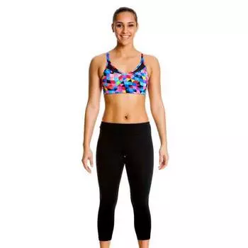 Тайтсы Funkita Electric Runner, черный