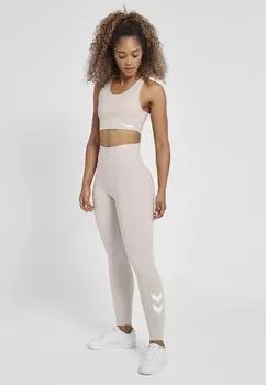 Тайтсы GRACE WAIST Hummel, светло-серый