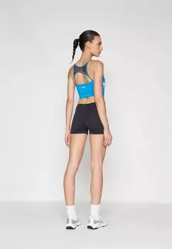 Тайтсы HIGH WAISTED SHORTS GYM HERO Nebbia, черный