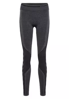 Тайтсы HMLMT Hummel, пестрый черный