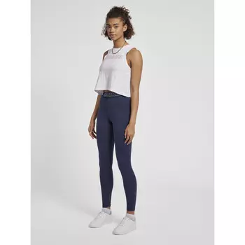 Тайтсы Hummel, цвет dunkelblau/blau/blau