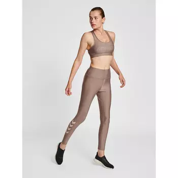 Тайтсы Hummel, цвет khakigrau/grau/grau