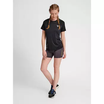 Тайтсы Hummel, цвет magnetgrau/grau/grau