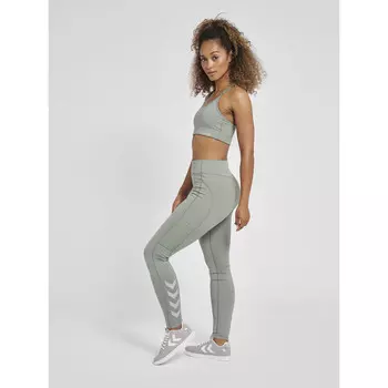 Тайтсы Hummel, цвет melezegrn/grau/grau