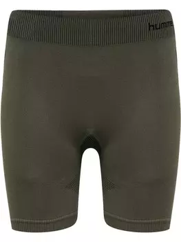 Тайтсы Hummel First Multisport Damen, цвет grape leaf
