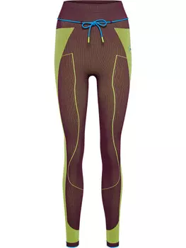 Тайтсы Hummel Hmlseamless Damen, цвет fig