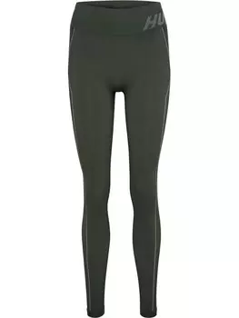 Тайтсы Hummel Hmlte Multisport Damen, цвет climbing ivy/seagrass melange