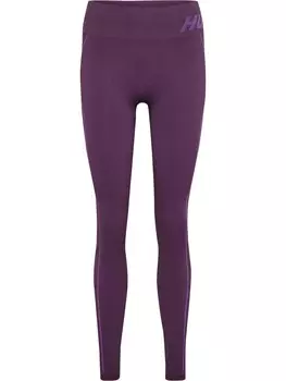 Тайтсы Hummel Hmlte Multisport Damen, цвет plum perfect/bellflower melan