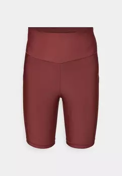 Тайтсы INTERVAL STASH SHORT Athleta, коричневый
