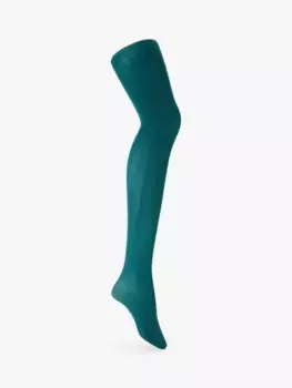 Тайтсы John Lewis 60 Denier Velvet Touch, цвет teal