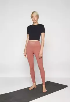 Тайтсы KEISHO Yogasearcher, розовый