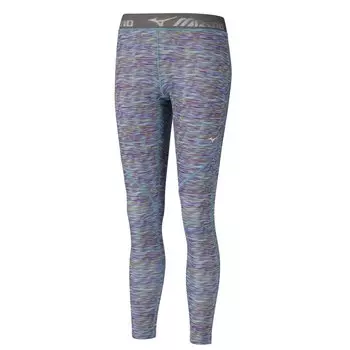 Тайтсы Mizuno Impulse Printed, разноцветный